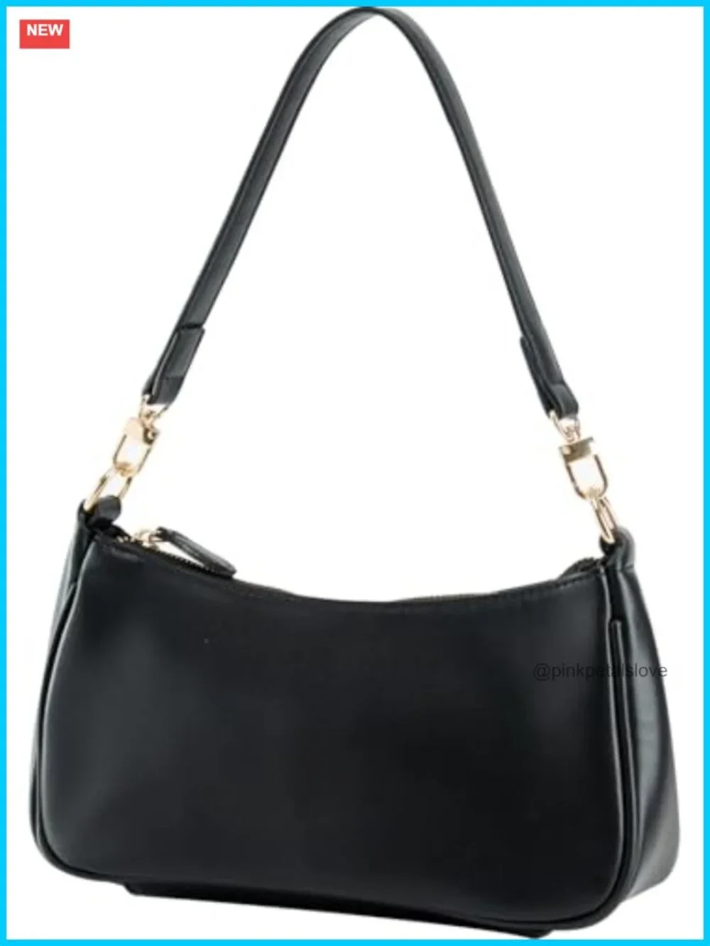 Vintage PU Leather Crossbody Hobo Bag with Zipper Closure
